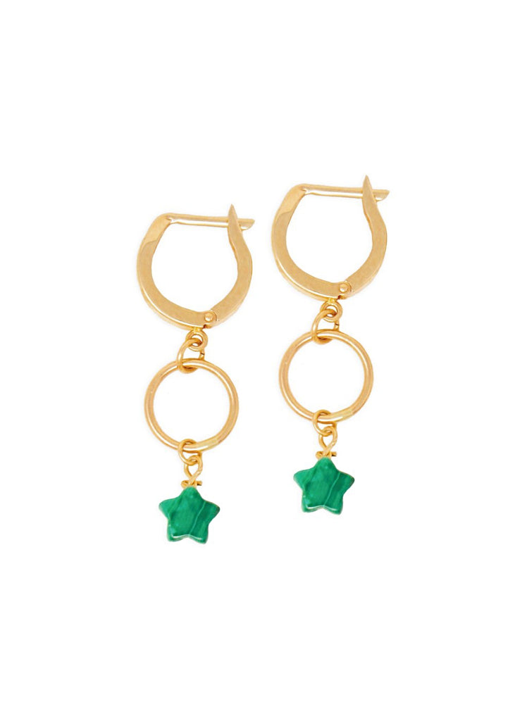 Huggie Star Earrings