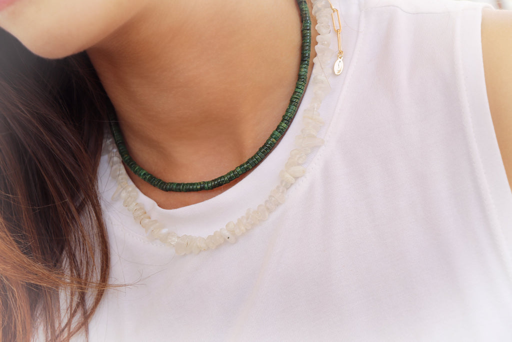 Green Jade Chocker