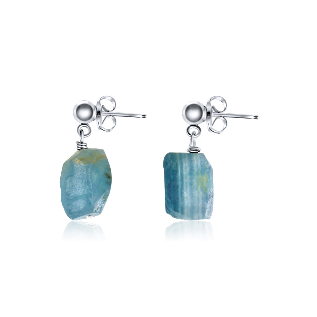 Blue Cocoon Earrings